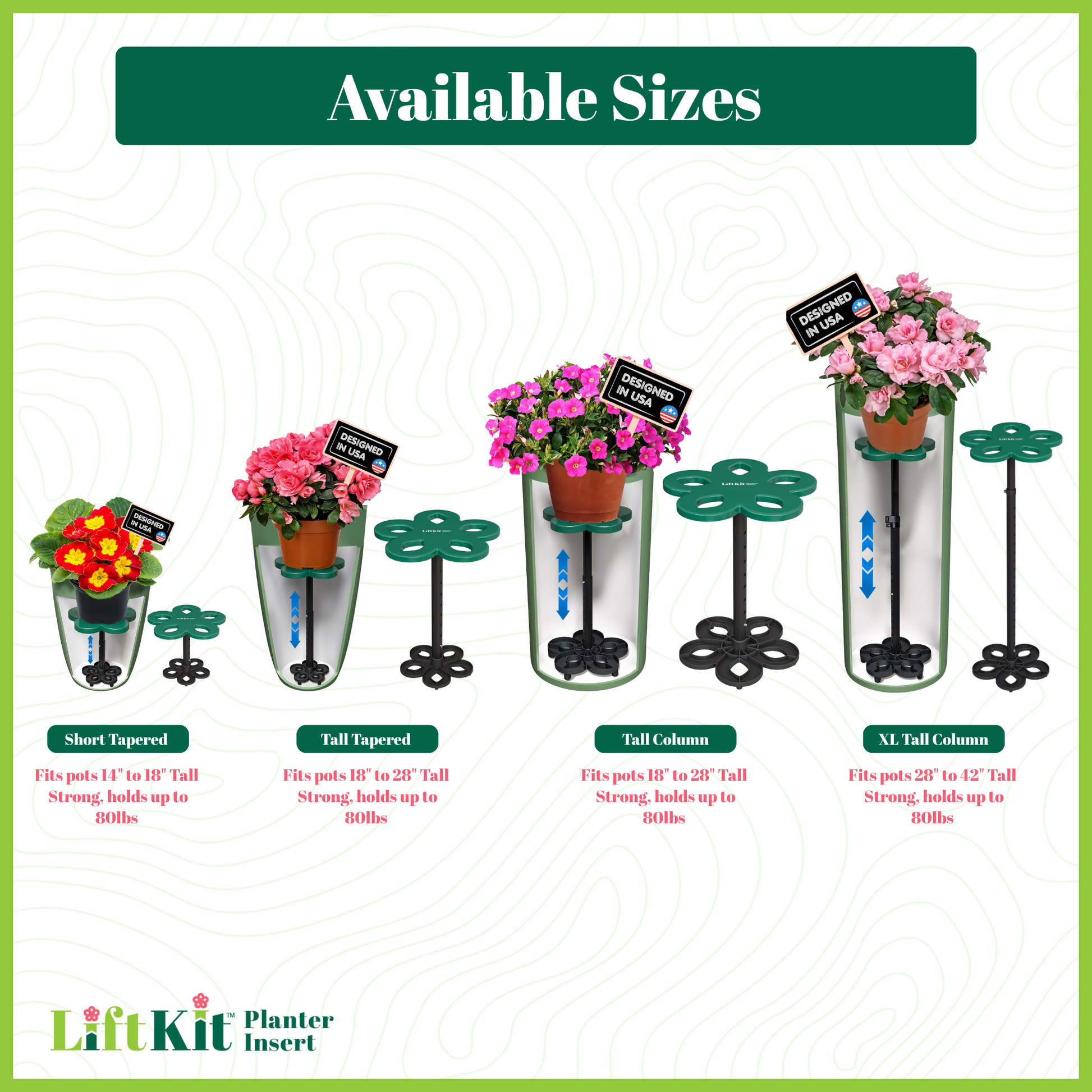 plant pot lifts Tall Column Lift
